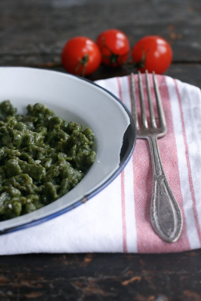 spinach homemade italian pasta